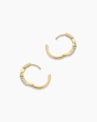 Lab Grown Diamond Pear Huggies