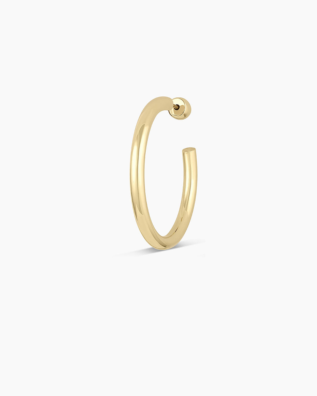 14k Gold Carter Single Hoop