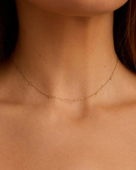 Diamond Dot Flutter Choker