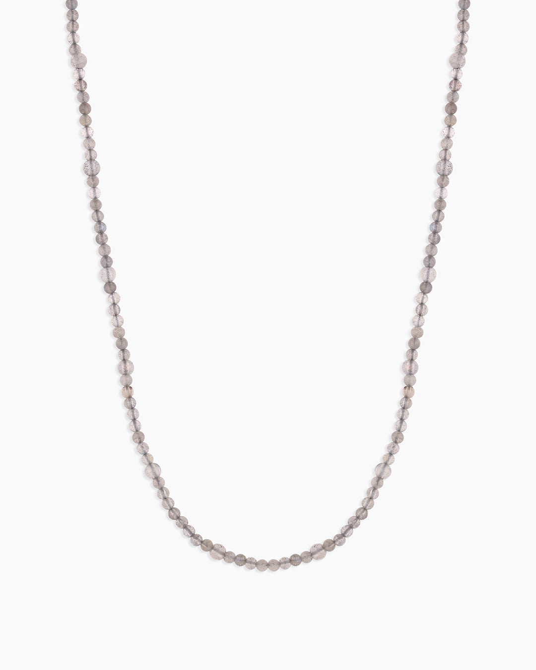 Power Gemstone Long Beaded Necklace