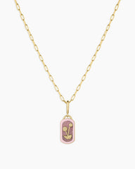 Power Gemstone Parker Charm Necklace Compassion