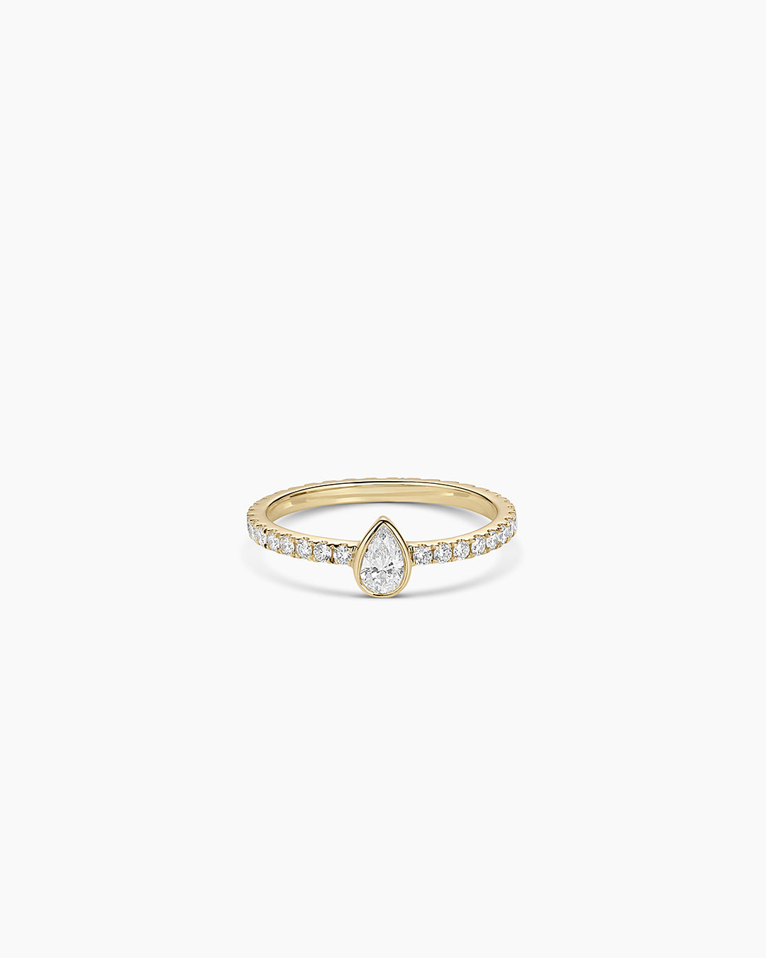 Lab Grown Diamond Pear Eternity Ring