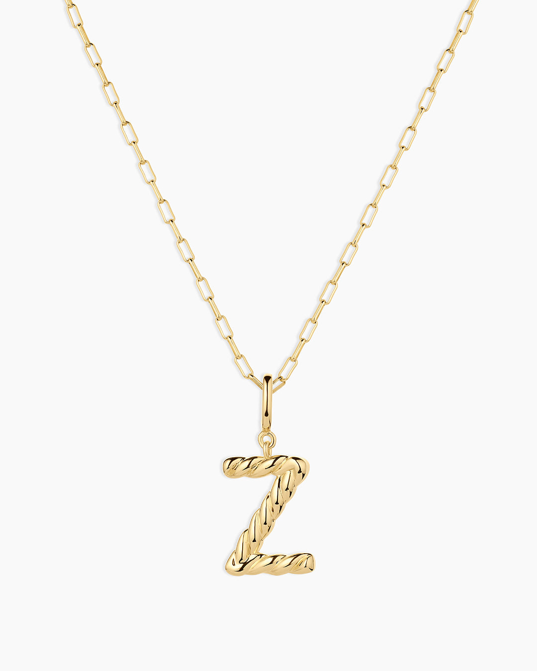 Crew Alphabet Statement Charm Necklace