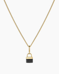 Padlock Parker Charm Necklace