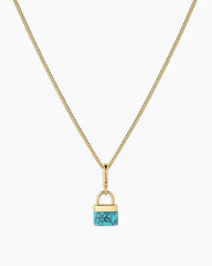 Padlock Parker Charm Necklace