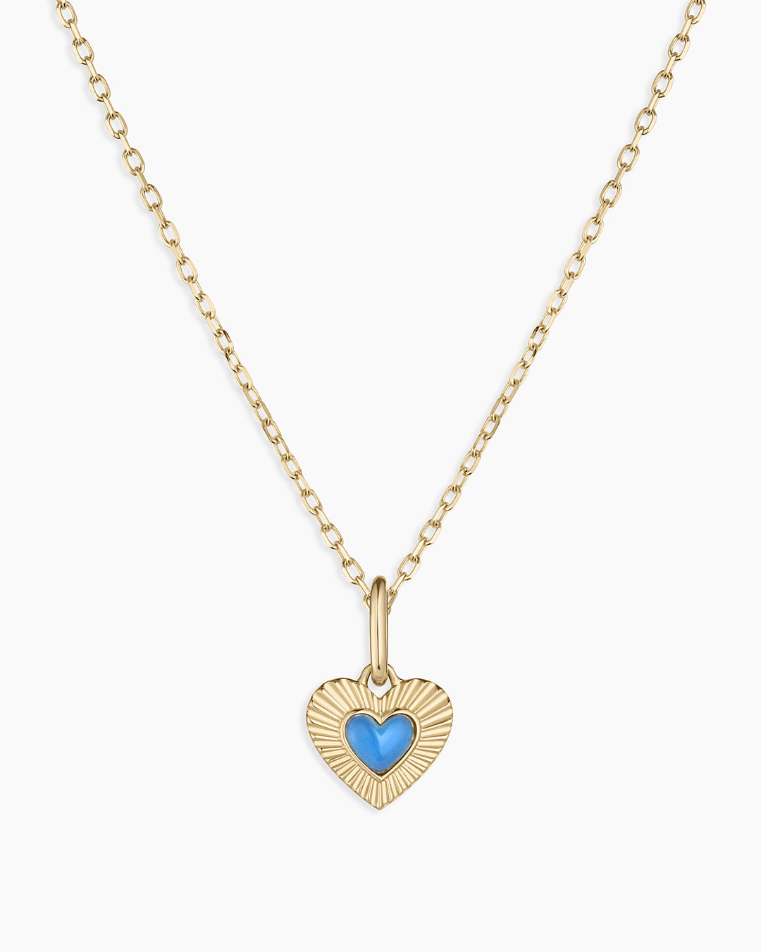 14k Gold It's a Boy Charm Necklace