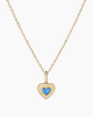 14k Gold It's a Boy Charm Necklace