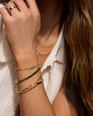 Birthstone Heart Bracelet