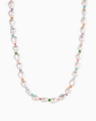 Pearl Rainbow Cove Necklace