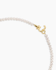 Shell Pearl Charm Necklace