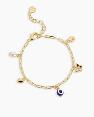 Connection Mini Charm Bracelet