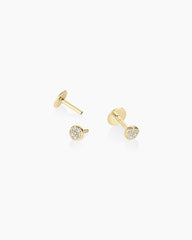 Diamond Pavé Flat Back Studs