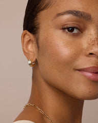 Lou Mixed Stacked Huggies