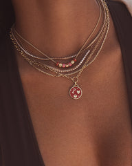 Love U Coin Necklace
