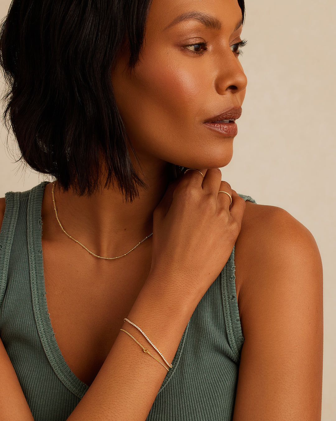 Wilder Mini Alphabet Bracelet