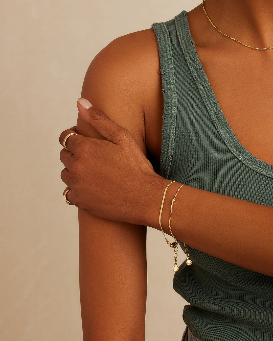 Wilder Mini Alphabet Bracelet