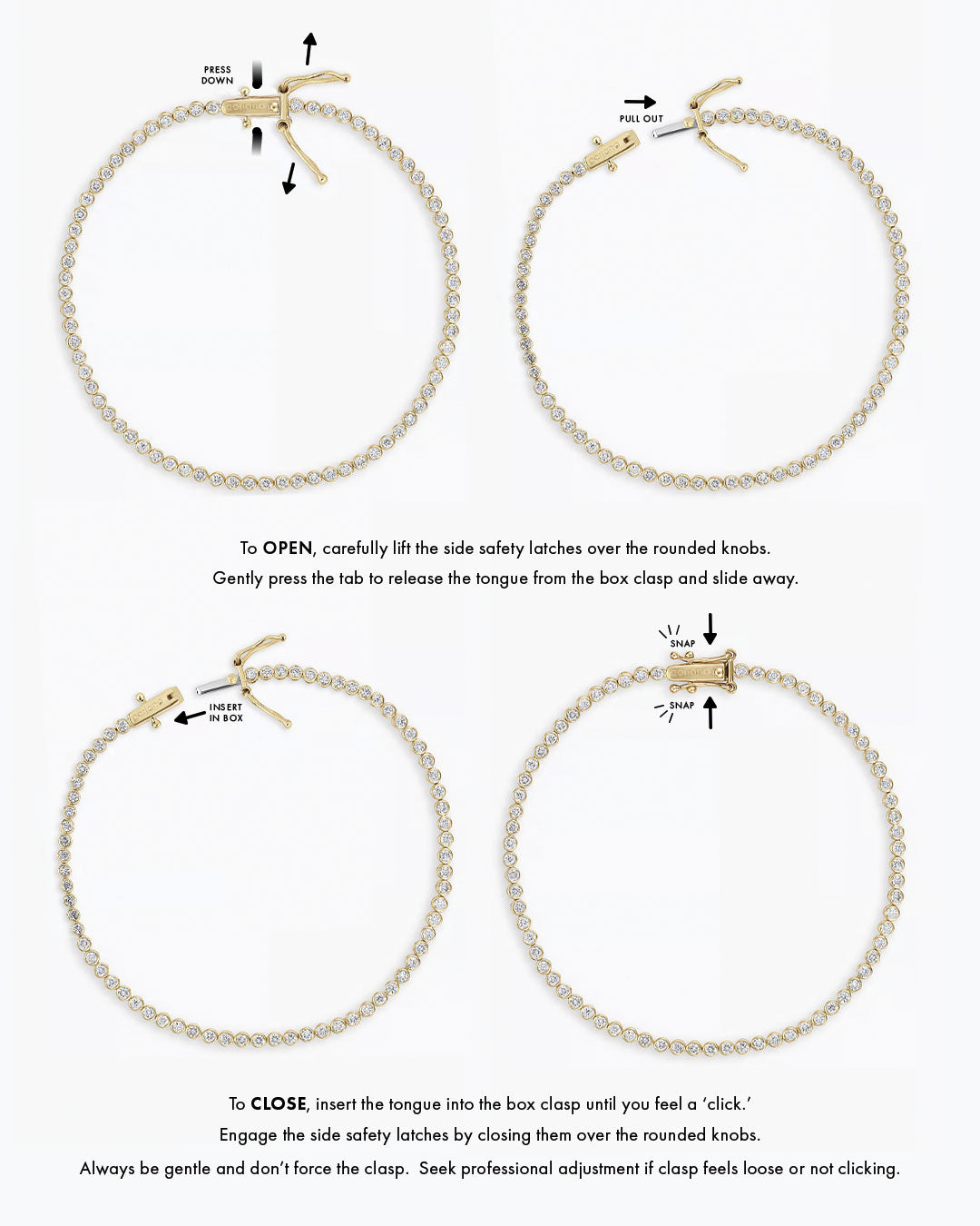 Melbourne Diamond Tennis Bracelet