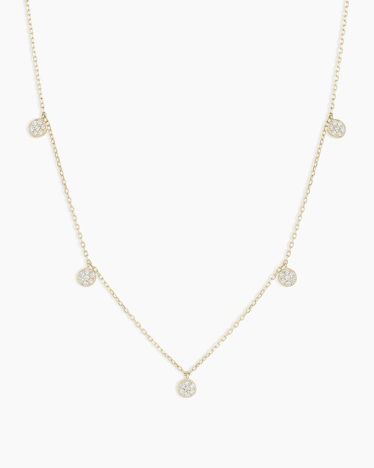 Diamond Pavé Flutter Necklace