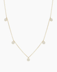 Diamond Pavé Flutter Necklace