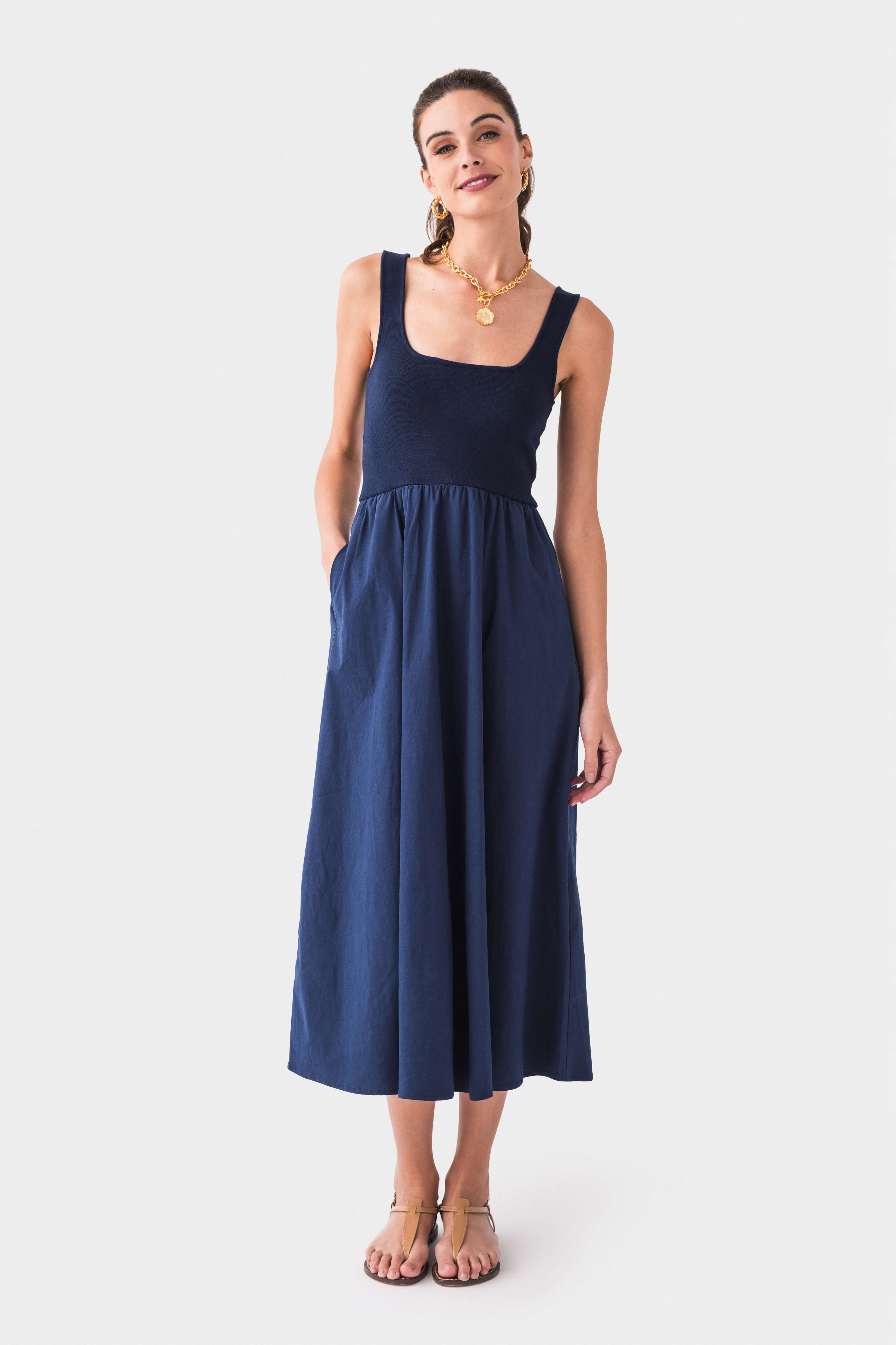 Susan Shaw Cabbageware Toggle Necklace