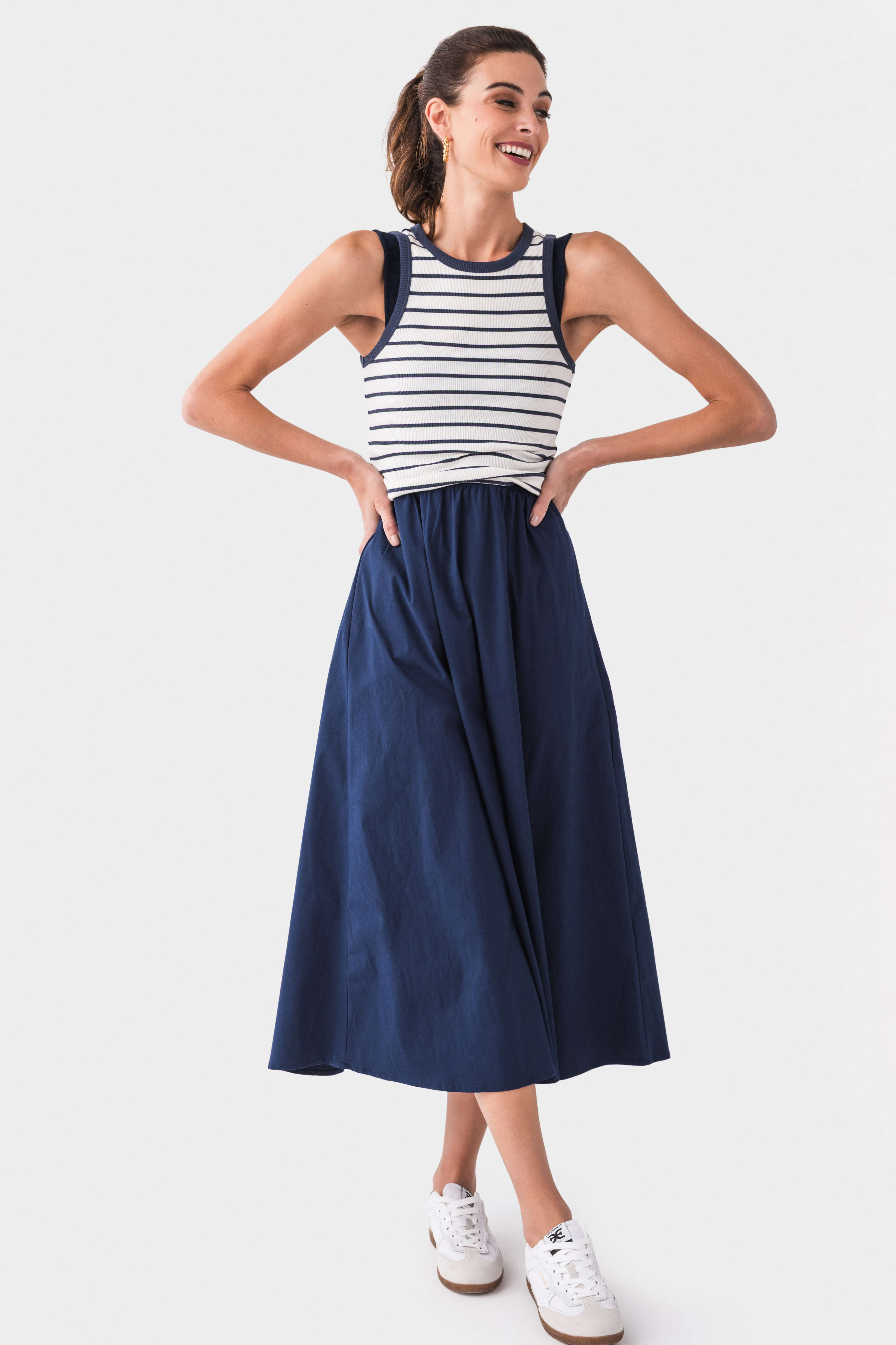 Susan Shaw Cabbageware Toggle Necklace