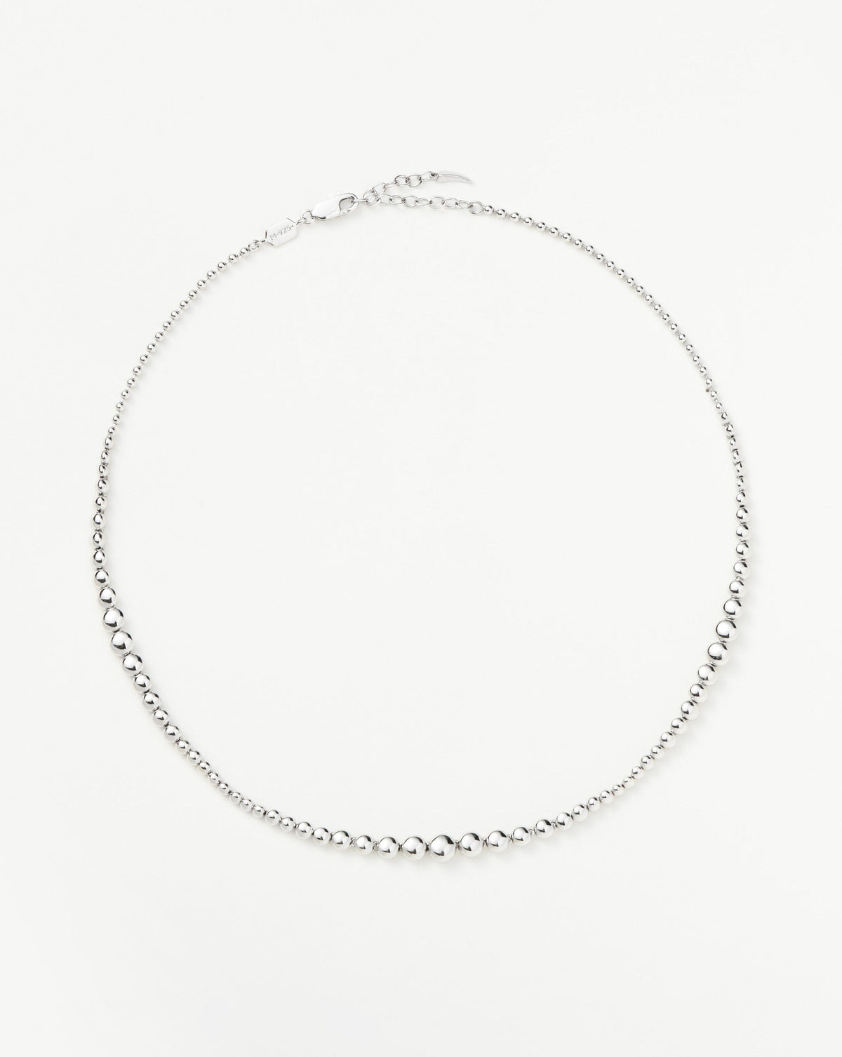 Beaded Choker | Sterling Silver