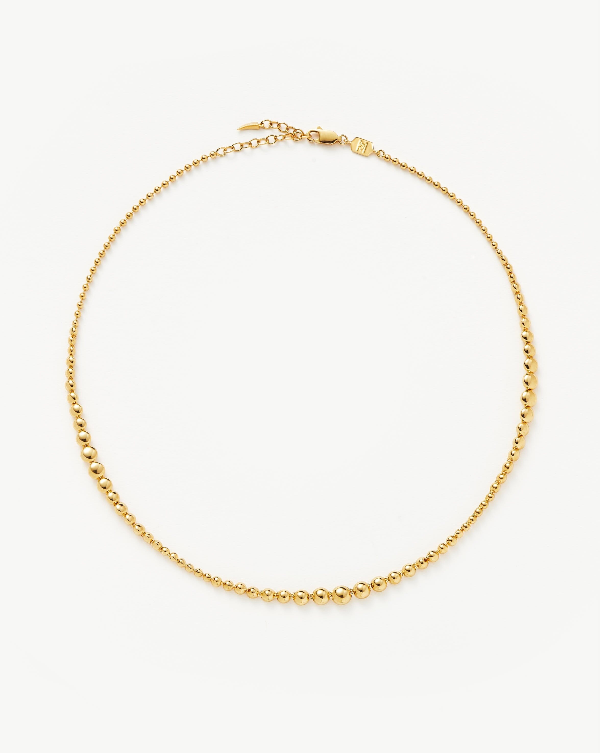 Tennis Beaded Choker