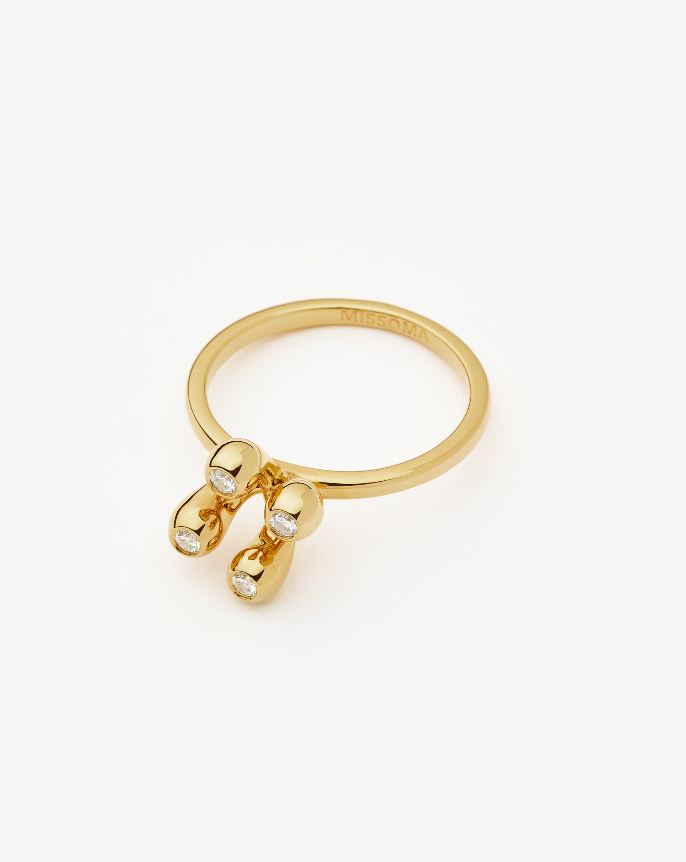 Atom Ring | 18k Gold Vermeil