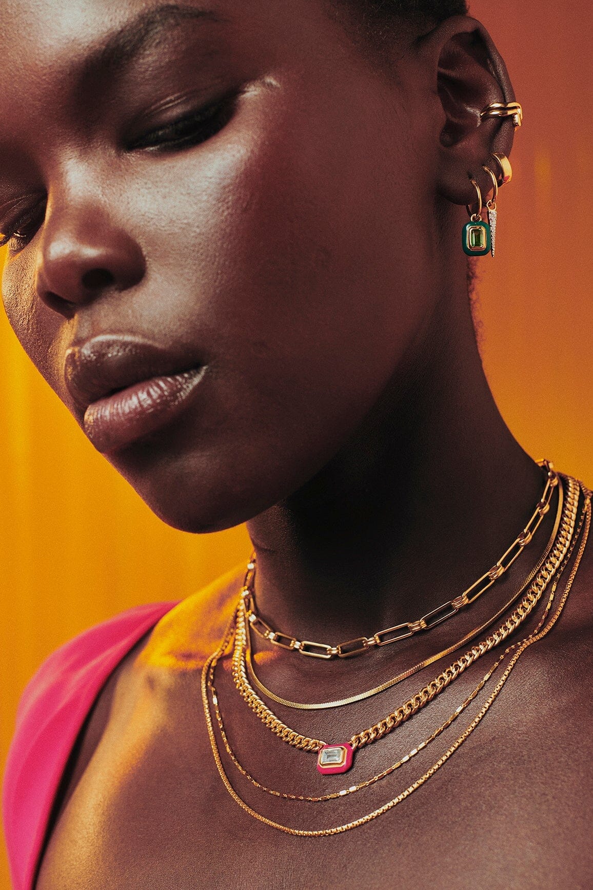 Chubby Tunnel Huggies | 18k Gold Vermeil