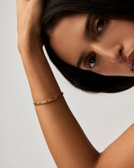 Classic Hinged Bangle | 18k Gold Vermeil