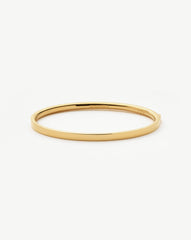 Classic Hinged Bangle | 18k Gold Vermeil