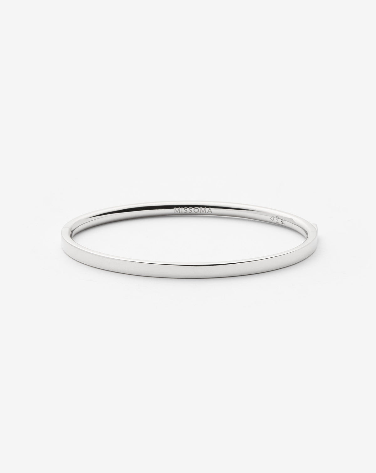 Classic Hinged Bangle | Sterling Silver