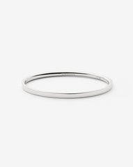 Classic Hinged Bangle | Sterling Silver