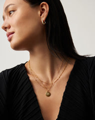 Engravable Round Necklace