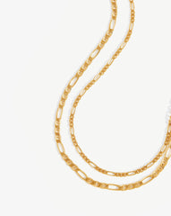 Filia Double Chain Necklace | 18k Gold Vermeil
