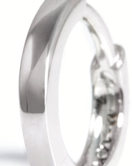 Fine Classic Huggies | 14k White Gold