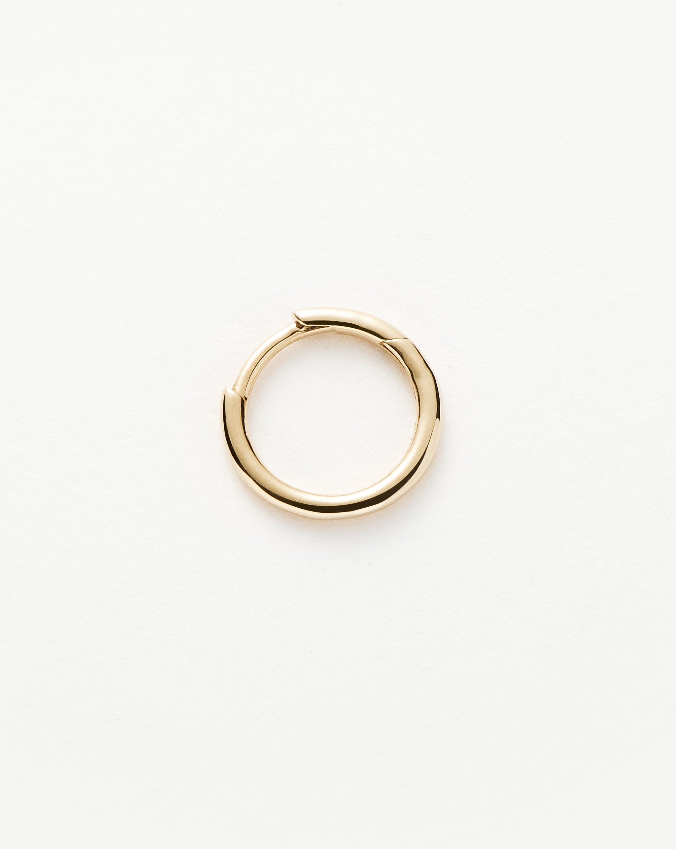 Fine Classic Single Mini Hoop Earring