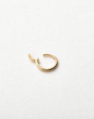 Fine Classic Single Mini Hoop Earring