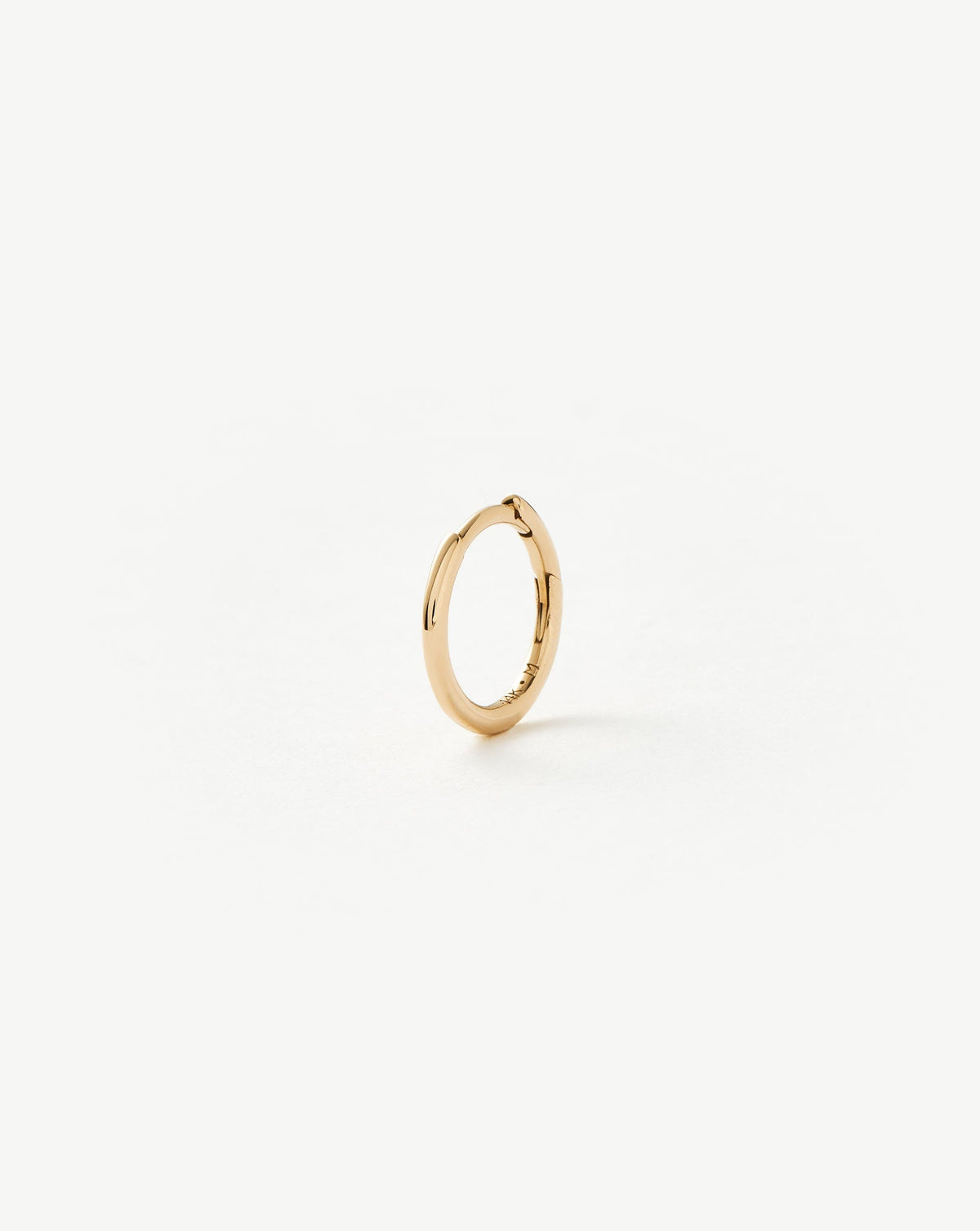 Fine Classic Single Mini Hoop Earring