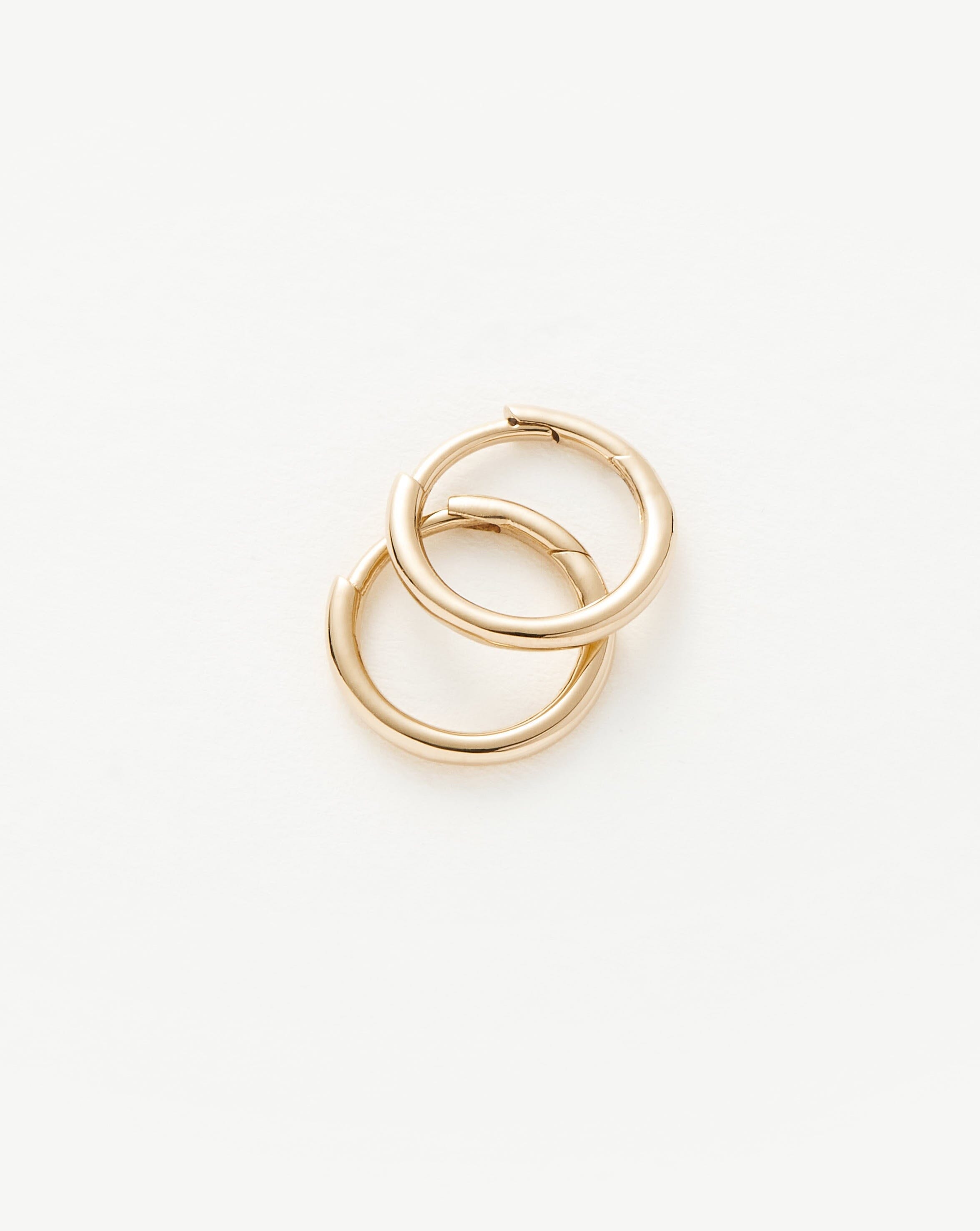 Fine Classic Mini Hoop Earrings