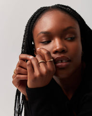 Fine Diamond Signet Ring | 14k Solid Gold/Diamond