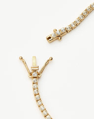 Fine Diamond Tennis Bracelet - Size M | 14k Solid Gold Lab Grown Diamonds