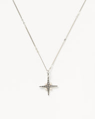 Harris Reed North Star Pearl Necklace | Sterling Silver/Pearl