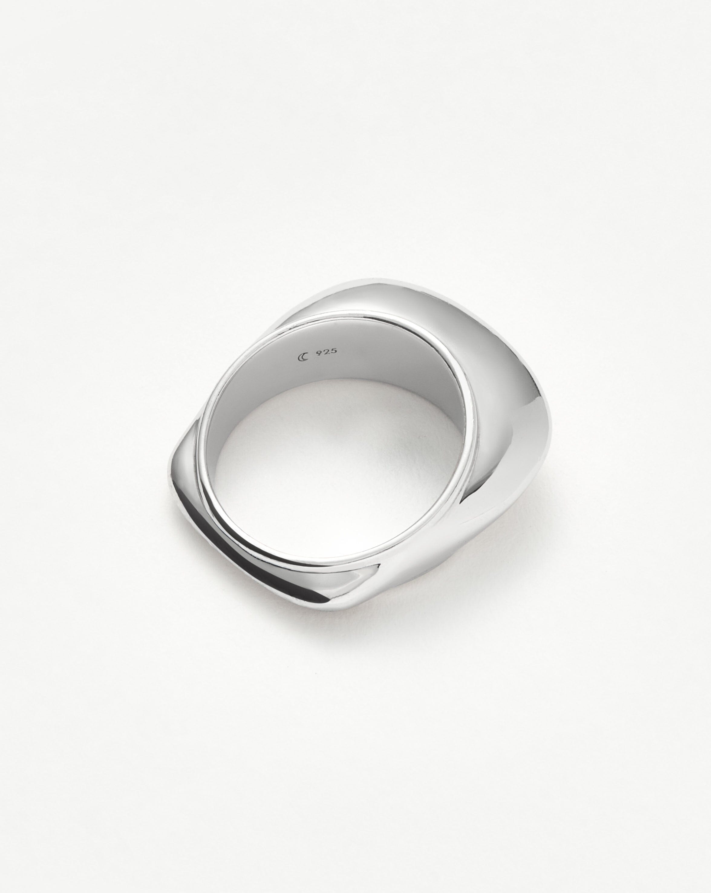 Hera Dome Stacking Ring | Sterling Silver