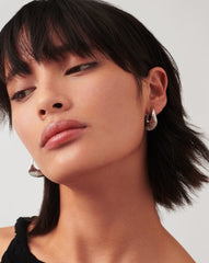 Hera Ridge Hoop Earrings