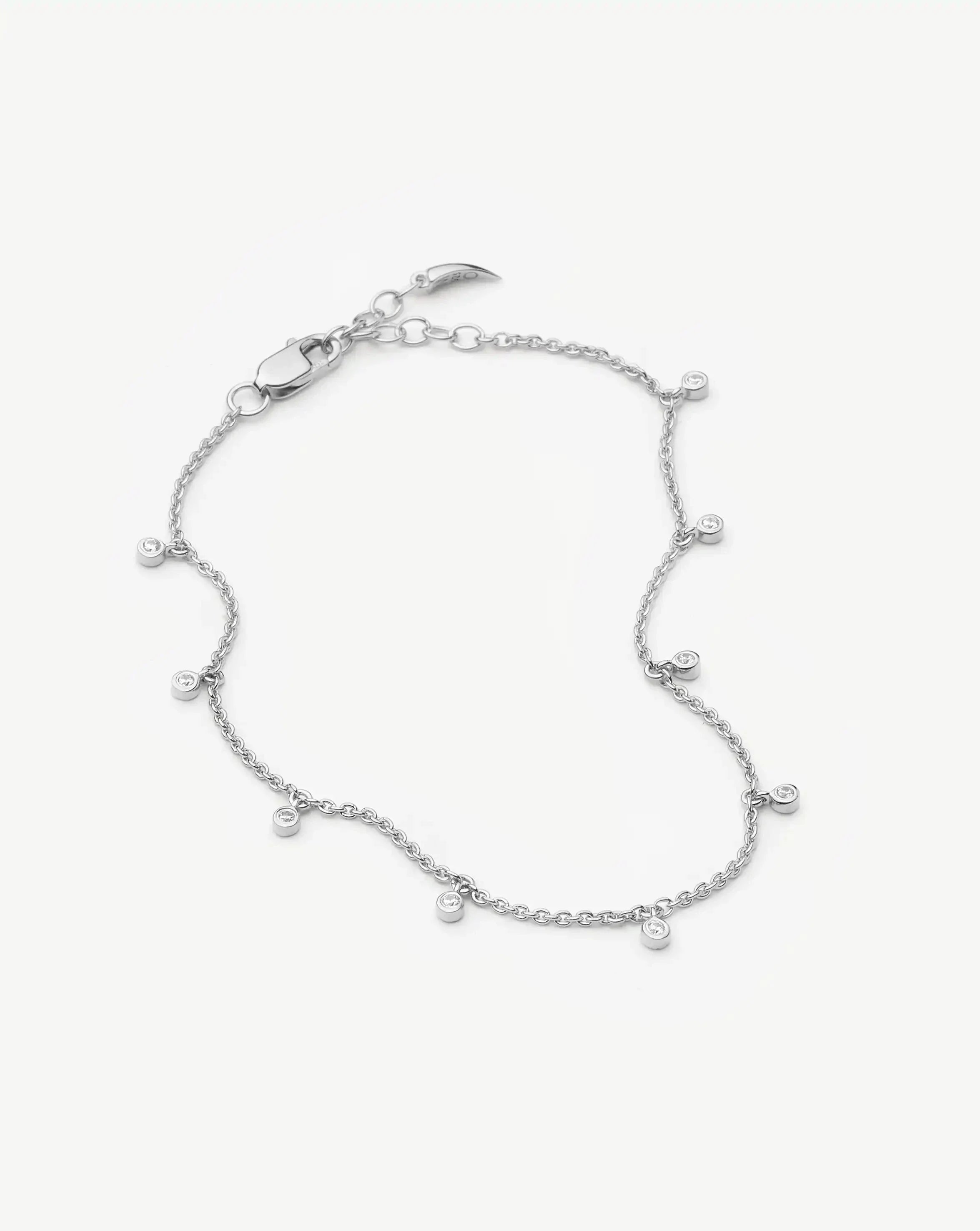 Interstellar Drop Bracelet | Silver Plated