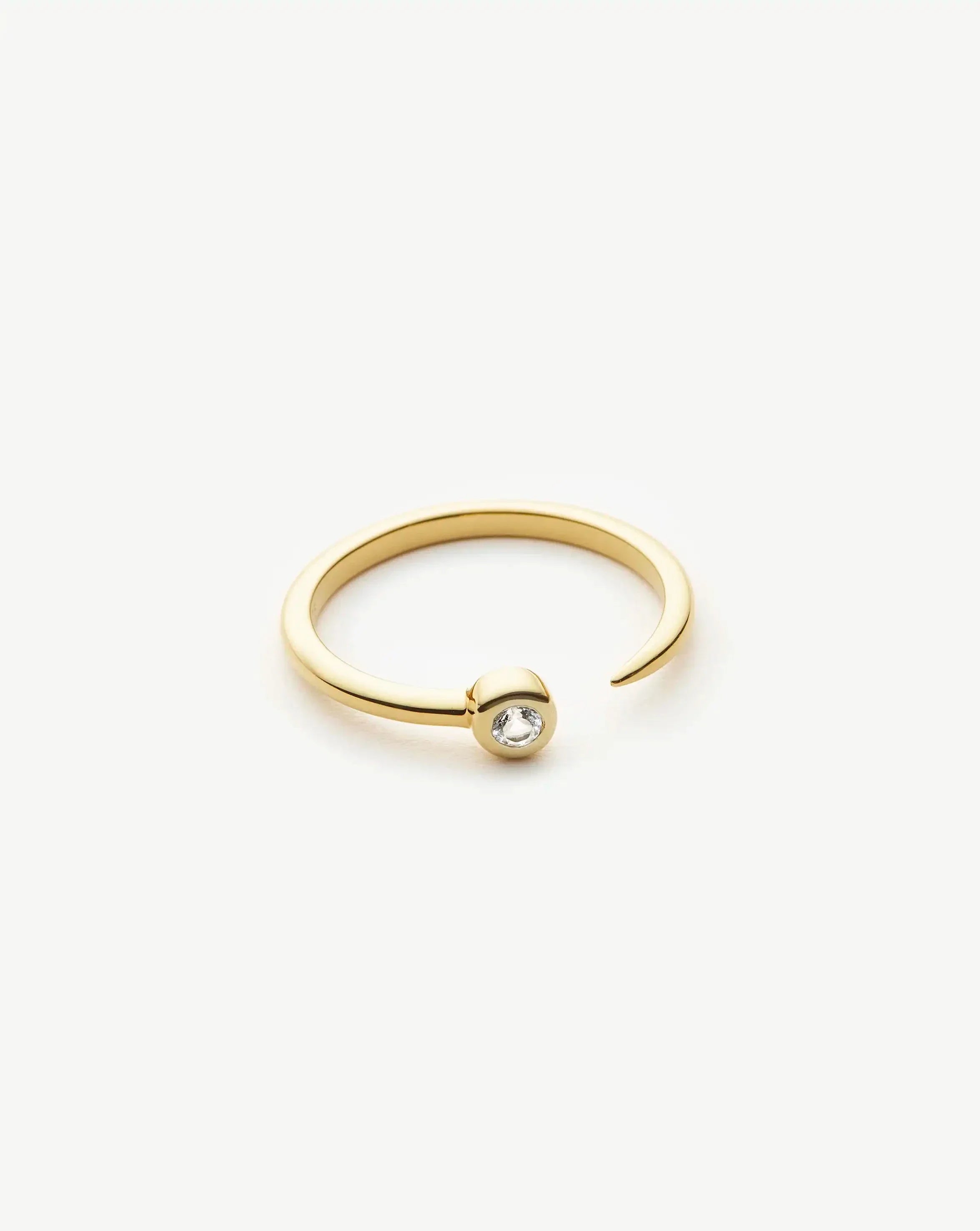 Interstellar Ring | 18k Gold Vermeil/Cubic Zirconia
