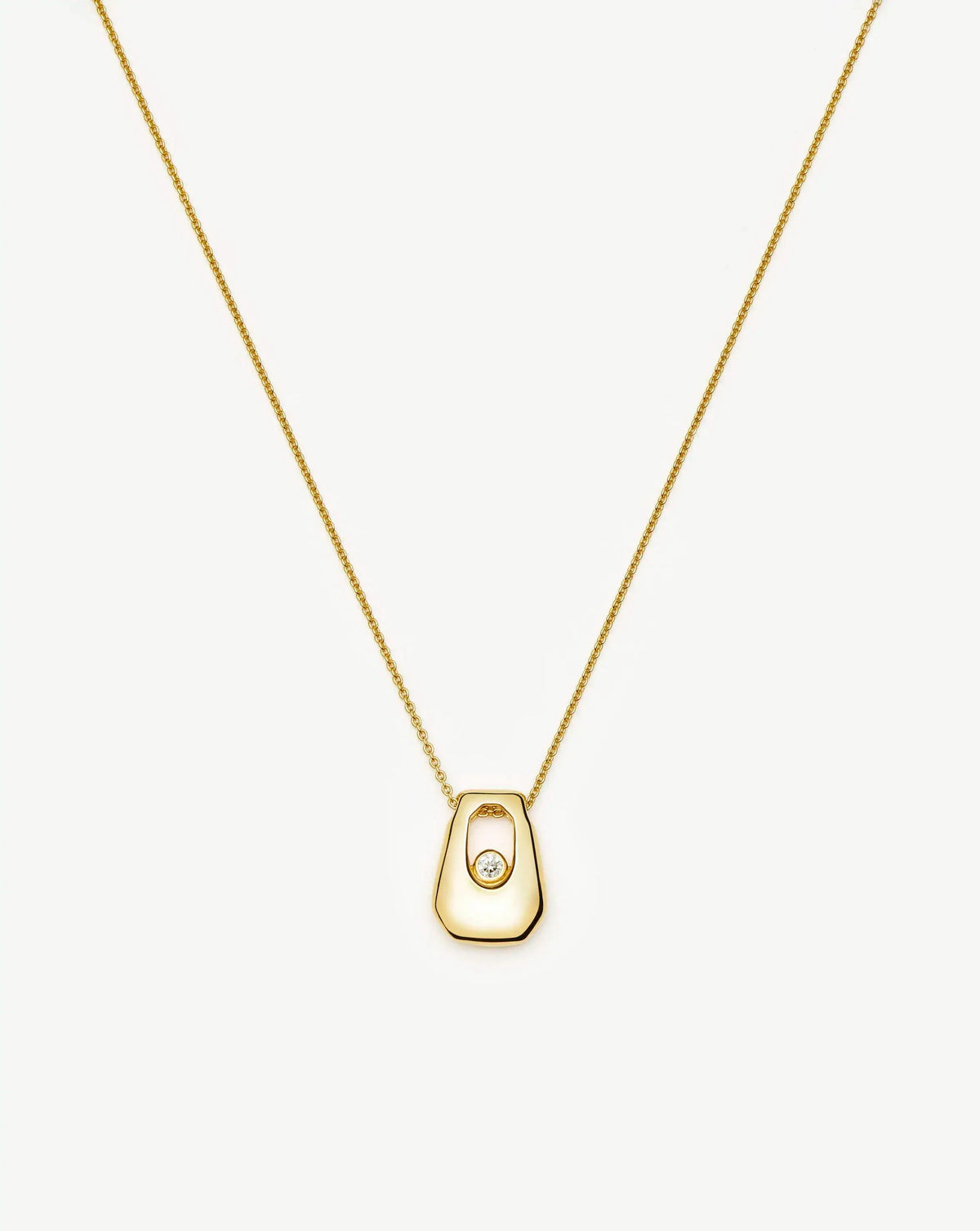 Lucy Williams Arco Pendant Necklace | 18k Gold Vermeil