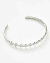 Lucy Williams Armour Cuff | Silver Plated