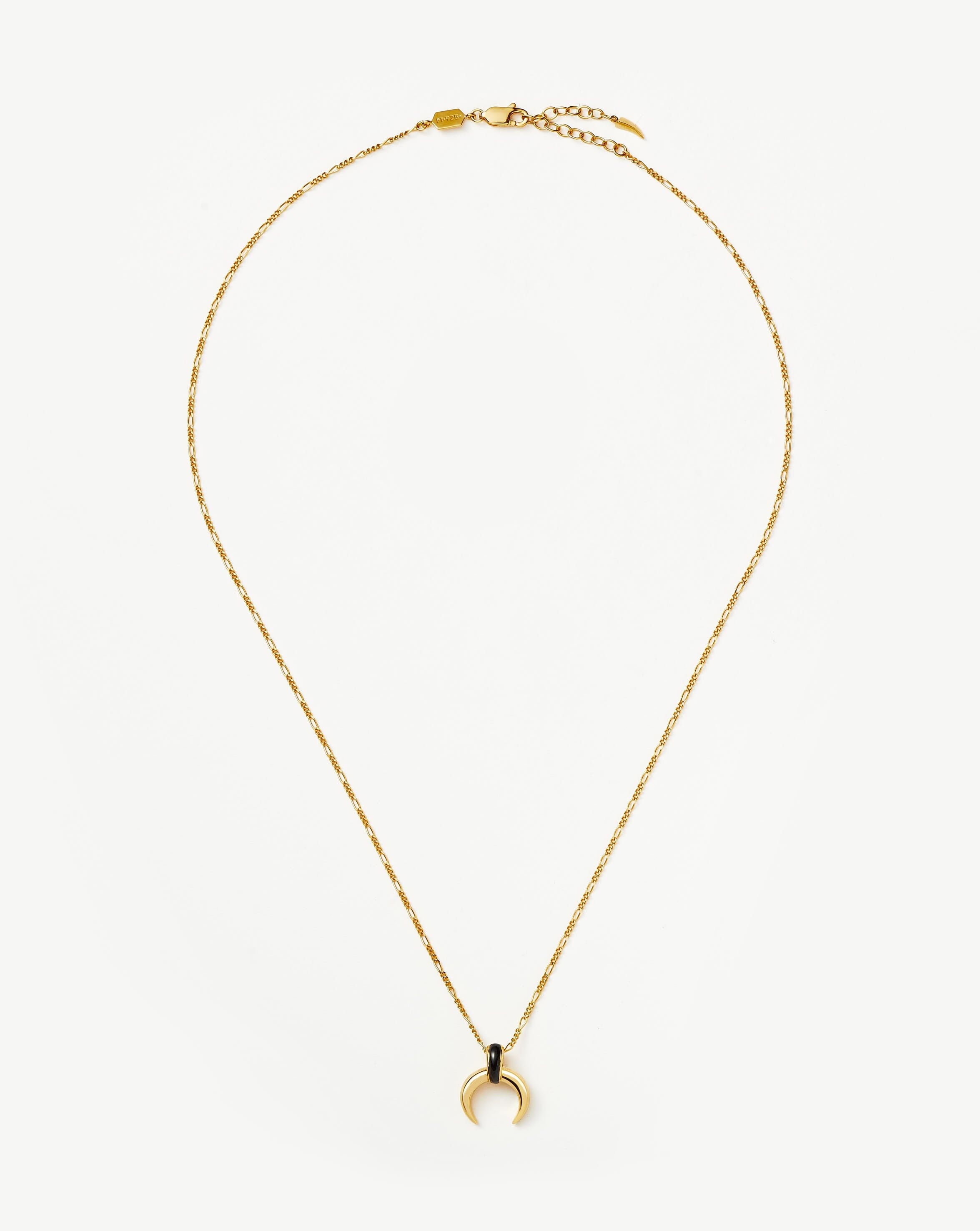 Lucy Williams Gemstone Horn Necklace